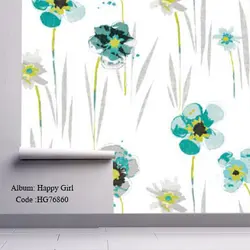 کاغذ دیواری روستر آلبوم دخترانه Happy Girls کد HG76860