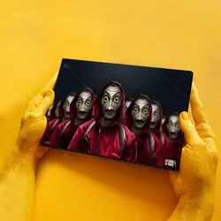 تابلو شاسی آواویز مدل سریال Money Heist خانه کاغذی کد 4G478