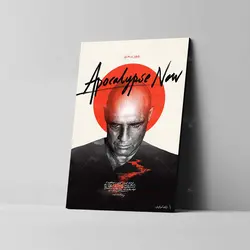 تابلو شاسی آواویز مدل پوستر فیلم اینک آخرالزمان مارلون براندو کد 4G444