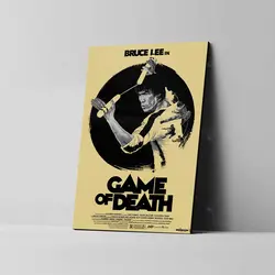 تابلو شاسی آواویز مدل پوستر فیلم طرح بازی مرگ بروس لی کد 4G442