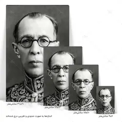 تابلو شاسی آواویز مدل ملک الشعرای بهار کد 4G608