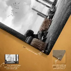 تابلو شاسی آواویز مدل تخت جمشید کد 4G380
