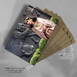 تابلو شاسی طرح بانوی هخامنشی در تخت جمشید کد 4G120