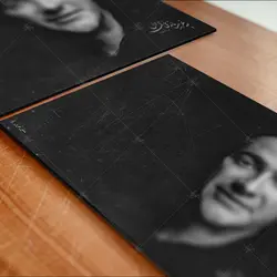 تابلو شاسی آواویز مدل همایون شجریان طرح چه غریب ماندی ای دل کد 4G358