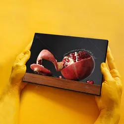 تابلو شاسی آواویز مدل شب یلدا طرح گردش سال فقط یک شب یلدا دارد کد 4G322