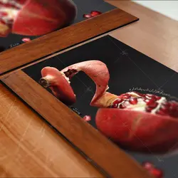 تابلو شاسی آواویز مدل شب یلدا طرح گردش سال فقط یک شب یلدا دارد کد 4G322