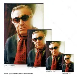 تابلو شاسی مدل غلامحسین بنان طرح بهار دلنشین کد 4G310