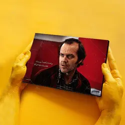 تابلو شاسی طرح فیلم درخشش مدل جک نیکلسون کد 4G300