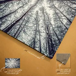 تابلو شاسی طرح جنگل بی‌برگ پاییزی کد 4G-AVZ-6020