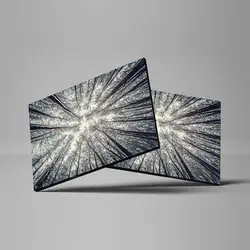 تابلو شاسی طرح جنگل بی‌برگ پاییزی کد 4G-AVZ-6020