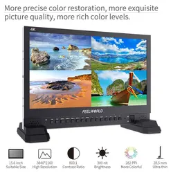 مانیتور کارگردانی 15.6 اینچی فیلورلد مدل FEELWORLD 4K156-9HSD | سینما کالا