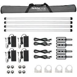 کیت 4 تایی نور باتومی نانلایت پاووتیوب Nanlite PavoTube 30XR با گارانتی اصلی | سینما کالا