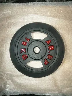 وزنه هالتر 10 کیلویی (2عدد 10کیلویی)