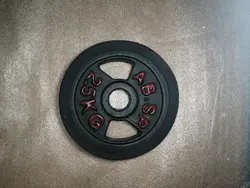 وزنه هالتر 2.5 کیلویی (2عدد 2.5کیلویی)