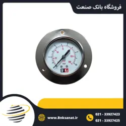 گیج فشار FG چین خشک افقی صفحه 6 سانتی متر