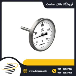 گیج دما پکنز ( PAKKENS ) ترکیه افقی صفحه 10 سانتی متر