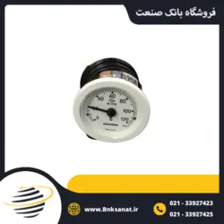 گیج دما سیم دار پکنز ( PAKKENS ) ترکیه 120 درجه صفحه 5 سانتی متر