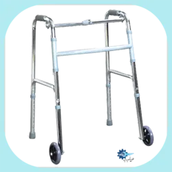 واکر تاشو چرخدار - تجهیزات پزشکی طلوع تصویر امید