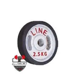 وزنه دمبل دور لاستیک