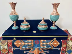 ست سنبلدان فیروزه و گلیم