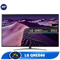 قیمت تلویزیون ال جی QNED86 - خرید تلویزیون کیوند 55QNED86