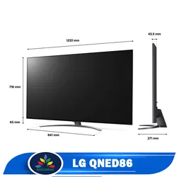قیمت تلویزیون ال جی QNED86 - خرید تلویزیون کیوند 55QNED86
