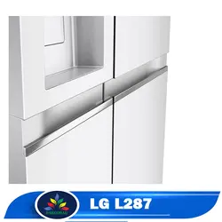 قیمت یخچال فریزر ال جی L287 - خرید یخچال L287 ساید 30 فوت