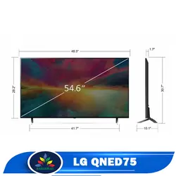 قیمت تلویزیون ال جی QNED75 - خرید تلویزیون ال جی 55QNED75