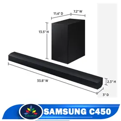 قیمت ساندبار سامسونگ C450 - خرید ساندبار 300 وات HW-C450