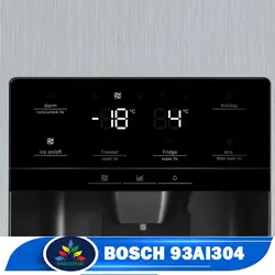 قیمت یخچال فریزر بوش 93AI304 - خرید ساید بوش 93AI304