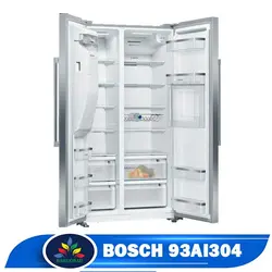 قیمت یخچال فریزر بوش 93AI304 - خرید ساید بوش 93AI304