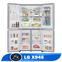 قیمت یخچال فریزر ال جی X945 - خرید یخچال ساید ال جی X945