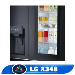 قیمت یخچال فریزر ال جی X348 - خرید یخچال اینستاویو GR-X348CS