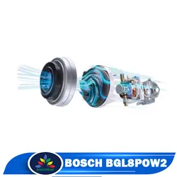 قیمت جاروبرقی بوش BGL8POW2 - خرید جاروبرقی سری 8 آلمان 8POW2