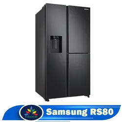 خرید آنلاین یخچال فریزر سامسونگ RS80 - قیمت ساید بای ساید 34 فوت