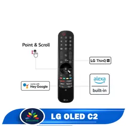 قیمت روز تلویزیون ال جی 65C2 - خرید آنلاین تلویزیون اولد C2