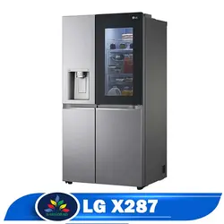 قیمت یخچال فریزر ال جی X287 - خرید یخچال فریزر GR-X287