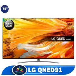 خرید تلویزیون 75 اینچ ال جی QNED91 - قیمت کیوند 91 مدل 2021