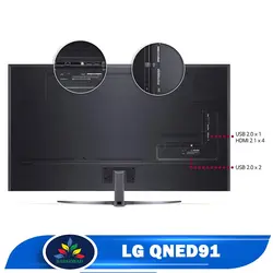 خرید تلویزیون 75 اینچ ال جی QNED91 - قیمت کیوند 91 مدل 2021