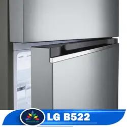 قیمت یخچال فریزر ال جی B522 - مشخصات یخچال GN-B522PLGB