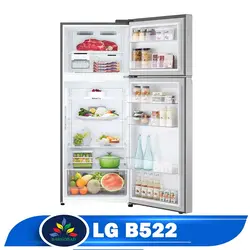 قیمت یخچال فریزر ال جی B522 - مشخصات یخچال GN-B522PLGB