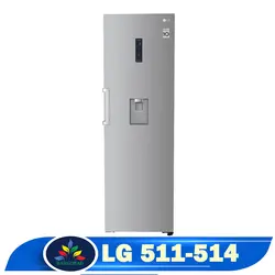 خرید یخچال فریزر دوقلو ال جی 514-511 - قیمت یخچال دوقلو ال جی
