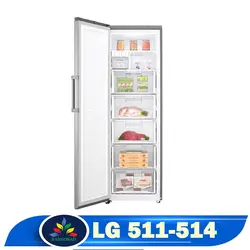 خرید یخچال فریزر دوقلو ال جی 514-511 - قیمت یخچال دوقلو ال جی