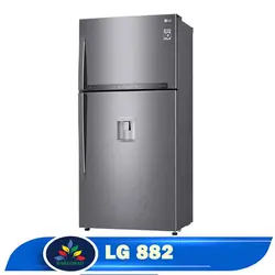 خرید یخچال فریزر ال جی 882 - قیمت بالا پایین  GR-F882