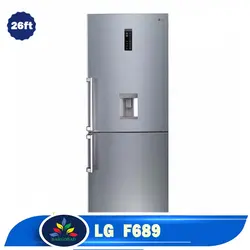 خرید آنلاین یخچال فریزر ال جی 689 - قیمت بالا پایین GC-F689