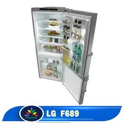 خرید آنلاین یخچال فریزر ال جی 689 - قیمت بالا پایین GC-F689