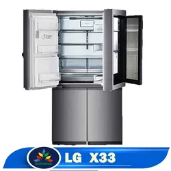 خرید آنلاین یخچال فریزر ال جی X33 - قیمت ساید GR-X33