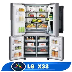 خرید آنلاین یخچال فریزر ال جی X33 - قیمت ساید GR-X33