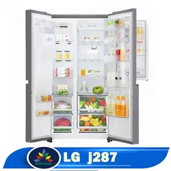 خرید یخچال فریزر ال جی J287 - قیمت GC-J287