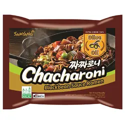 نودل چاچارونی سامیانگ با سس لوبیا سیاه (غیر تند)